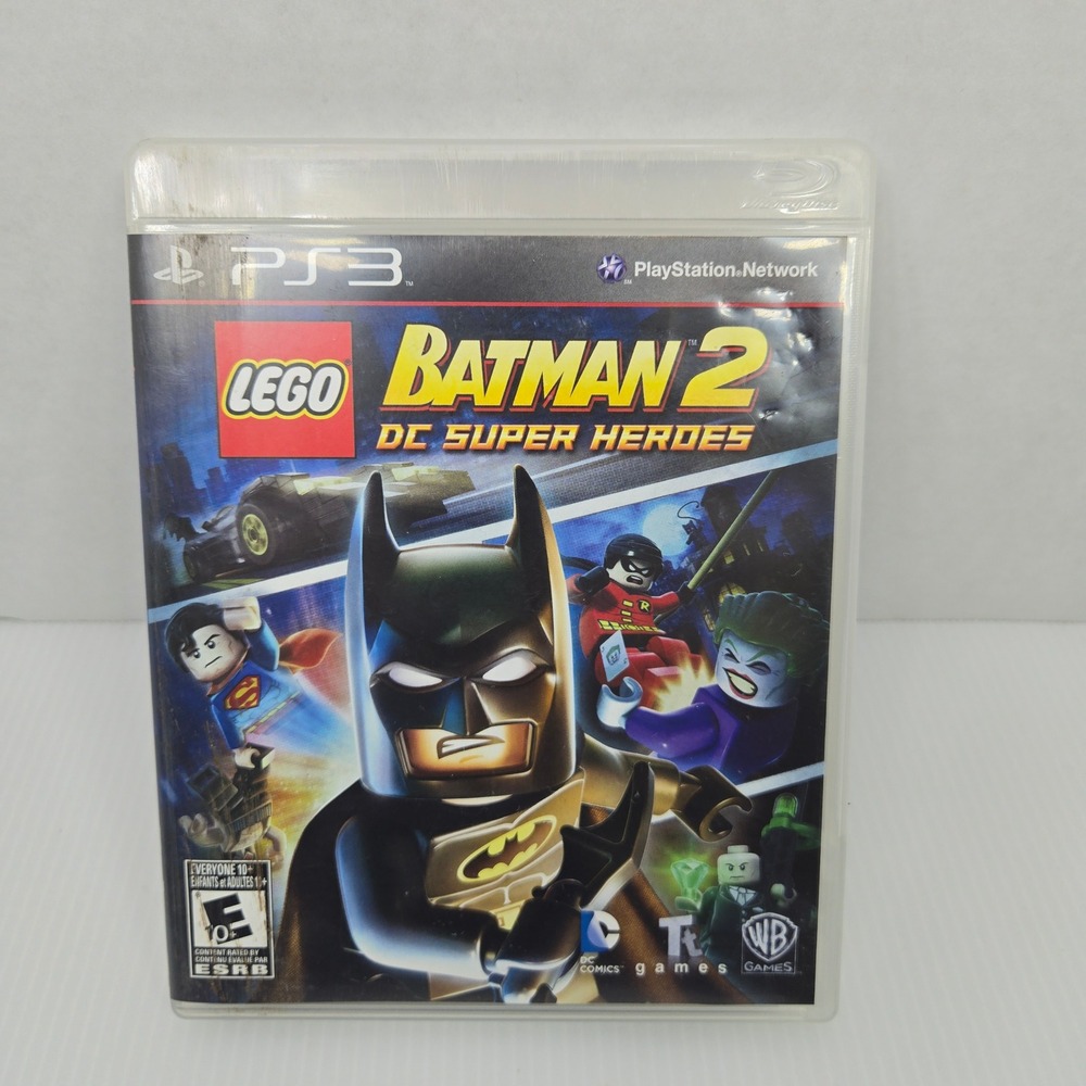 LEGO Video Game Batman 2 DC Super Heroes Action Adventure PS3 NTSC One Size